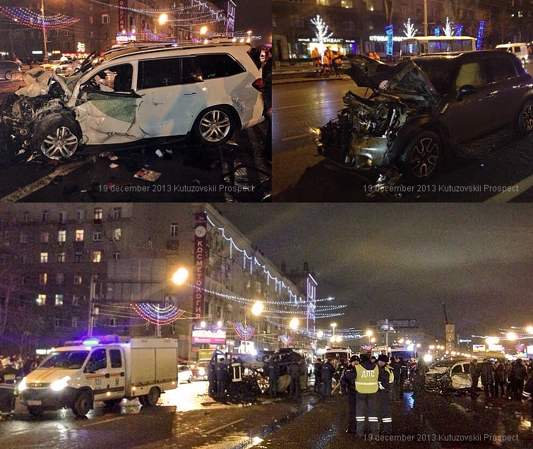 Крупная авария на Кутузовском проспекте в Москве: сгорел джип вице-премьера Дагестана Гаджи Махачева, его жена с ребенком сильно пострадали и были доставлены в больницу к ночи Крупная авария на Кутузовском проспекте в Москве: сгорел джип вице-премьера Дагестана Гаджи Махачева, его жена с ребенком пострадала и были доставлены в больницу.