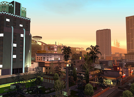 Города и автомобильный дороги в GTA GTA дороги