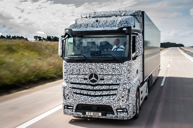 Грузовик будущего Mercedes-Benz Future Truck 2025 уже на дорогах Грузовик будущего Mercedes-Benz Future Truck 2025 уже на дорогах
