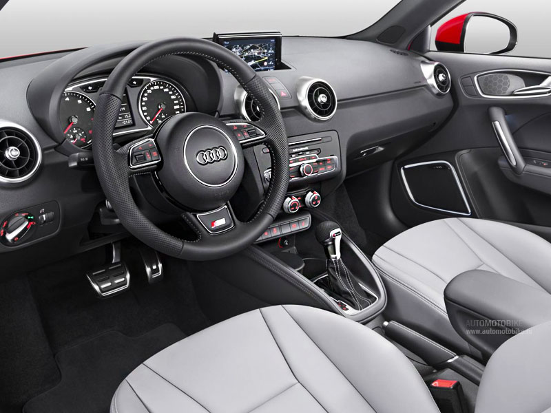 Интерьер новой Audi A1 2015 модельного года фотографии Интерьер новой Audi A1 2015 модельного года