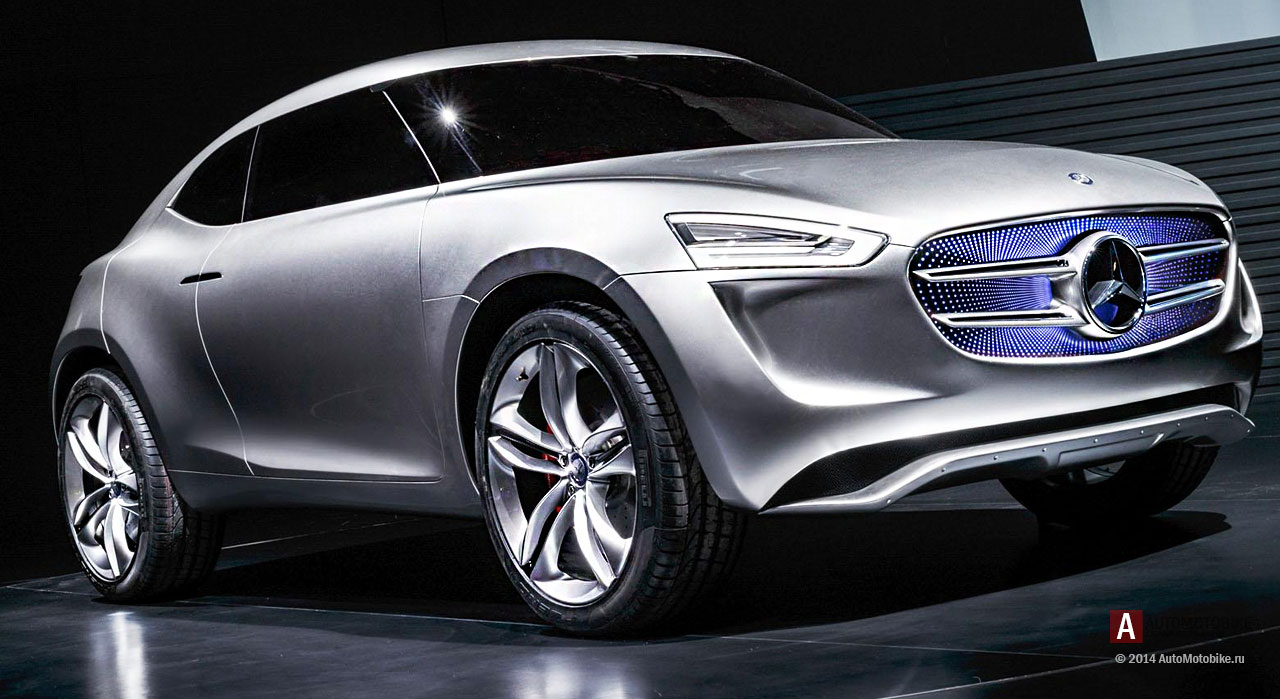 Премьера Mercedes-Benz G-Code Concept на автосалоне в Лос Анжелесе Mercedes-Benz G-Code Concept