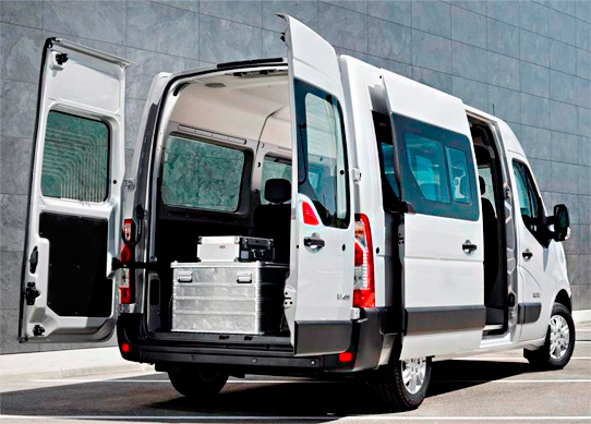 Фургон обновленный Nissan NV400 представлен Фургон обновленный Nissan NV400