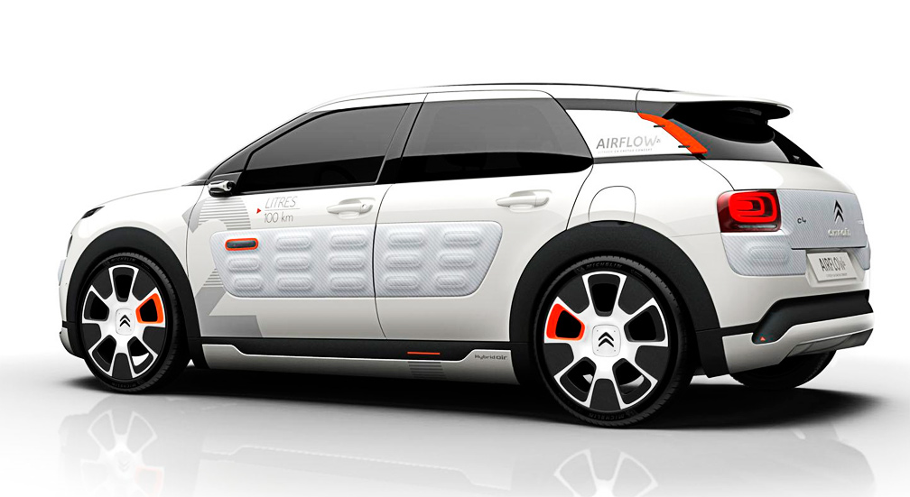 Новый концепт Citroën C4 Cactus AIRFLOW 2L concept Фотографии Citroën C4 Cactus AIRFLOW 2L concept