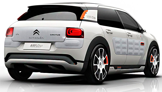 Citroen представил концепт C4 Cactus Airflow 2L Citroen представил концепт C4 Cactus Airflow 2L