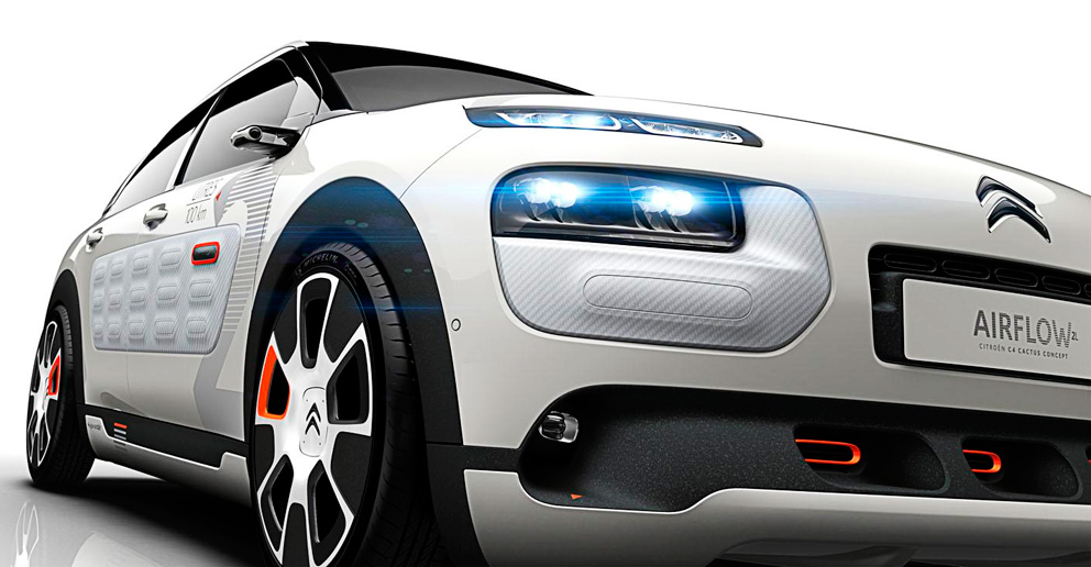 Citroen представил концепт C4 Cactus Airflow 2L фотографии автомобиля Citroen представил концепт C4 Cactus Airflow 2L