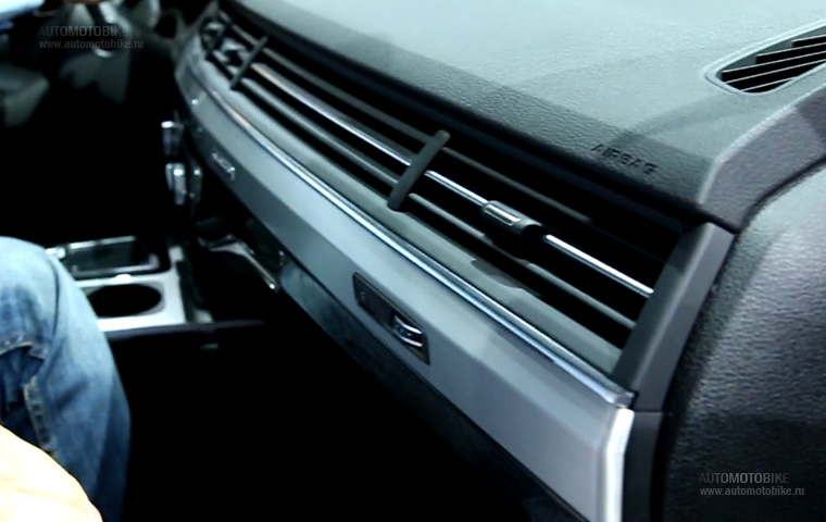 ауди ку 7 обзор и тест драйв панели Audi Q7 test drive panel interior