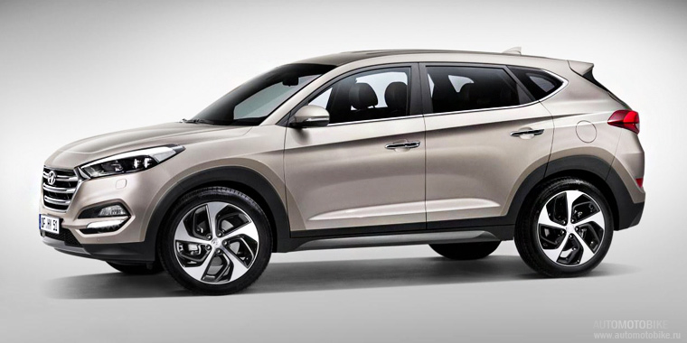 Новый кроссовер 2016 Hyundai Tucson Новый кроссовер 2016 Hyundai Tucson