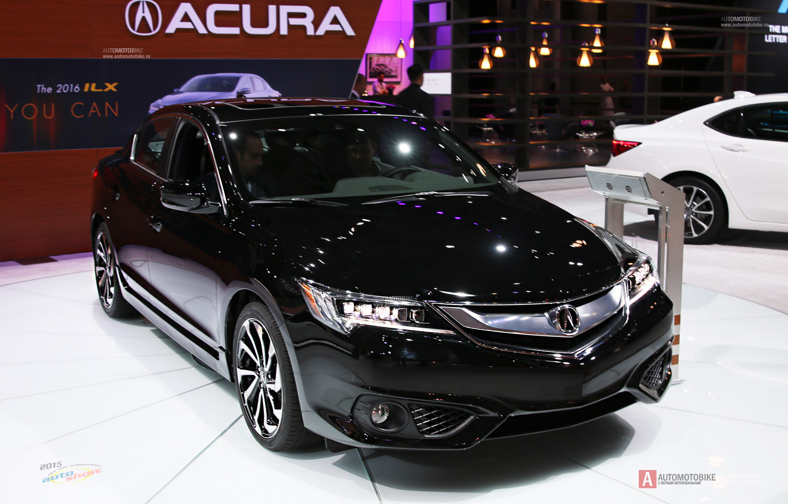 Новый седан Acura TLX 2016 Седан Acura TLX 2016 обзор на автосалоне в Нью Йорке 2015
