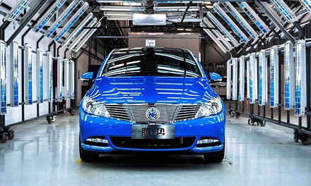 Электрический DENZA 400 от Daimler и BYD Электрический DENZA 400 от Daimler и BYD