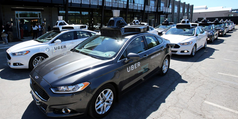Uber запустил первые беспилотные такси в США Uber запустил первые беспилотные такси в США