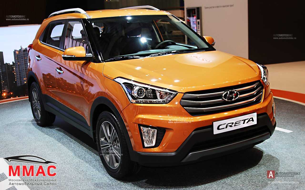 Кроссовер Hyundai Creta 2016 премьера на автосалоне ММАС 2016