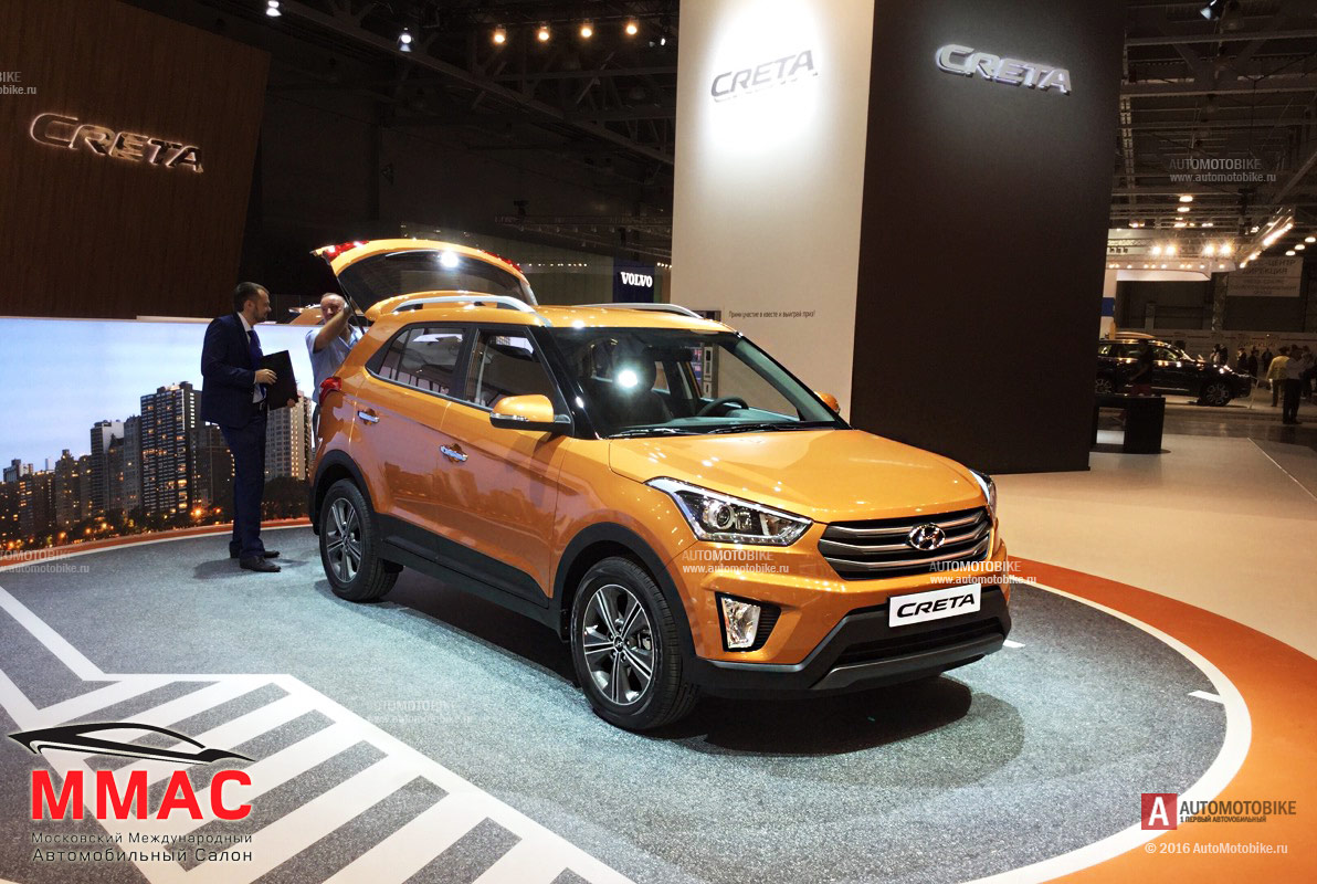 Hyundai Creta 2016 обзор на автосалоне ММАС 2016 Новый кроссовер Hyundai Creta 2016 обзор на автосалоне ММАС 2016